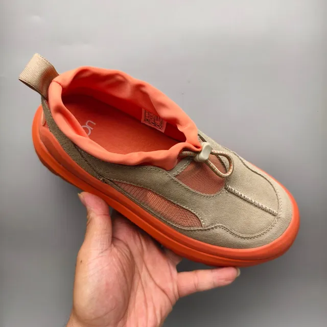 UGG Tasman برتقالي و بيج سليب أون تشونكي سنيكرز 3