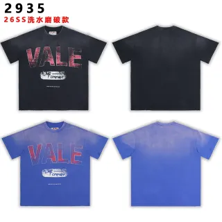 Vale Forever 做旧印花宽松T恤
