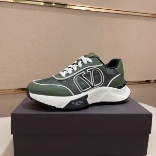Valentino VLTN Runner Verde Oliva Camuflaje Zapatillas Lifestyle