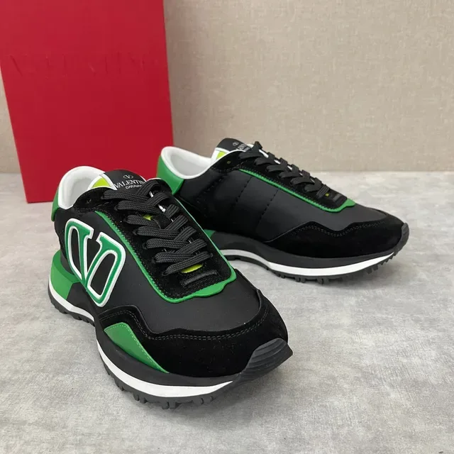 Valentino VLTN Preto Verde Branco Lifestyle Sneakers 8