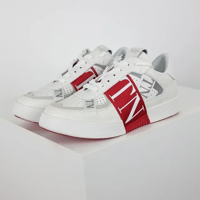 Valentino VLTN White and Red Lifestyle Sneakers 2