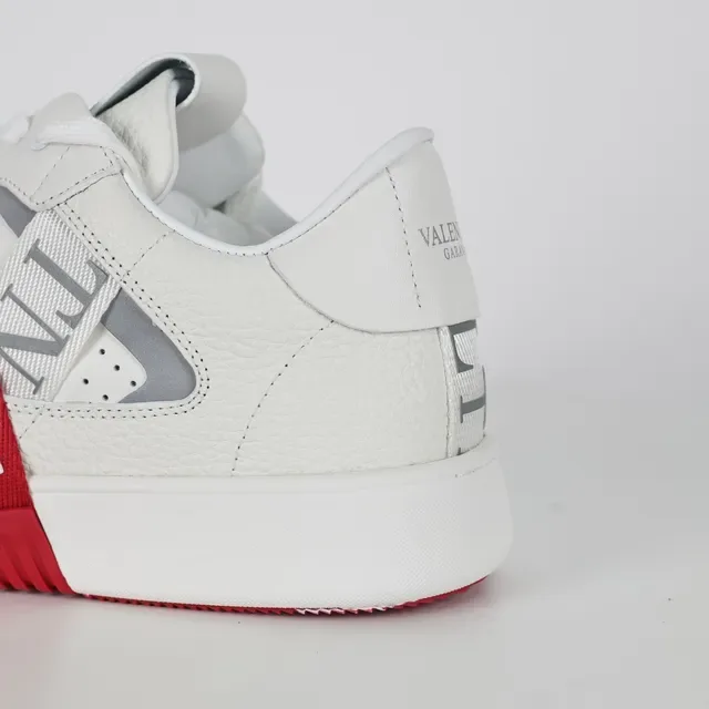 Valentino VLTN White and Red Lifestyle Sneakers 4