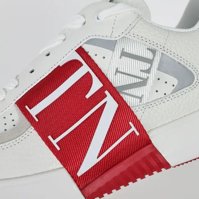 Valentino VLTN White and Red Lifestyle Sneakers 6