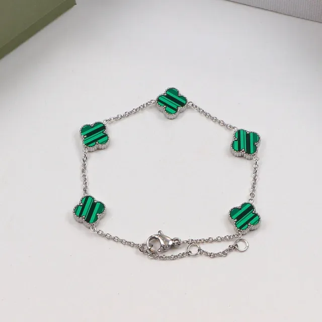Van Cleef & Arpels Alhambra Four-Leaf Clover Enamel Bracelets 11
