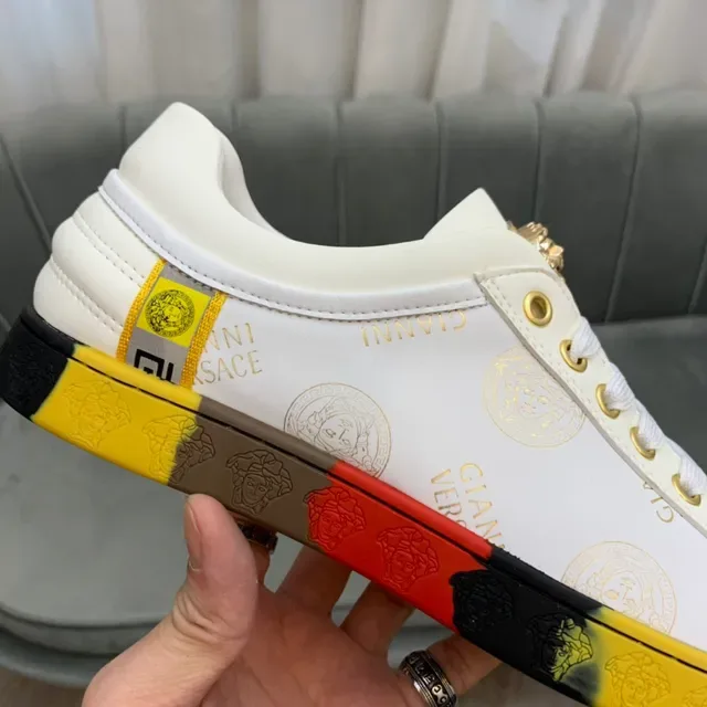 Versace Chain Reaction Medusa Monogram Lifestyle Sneakers 4