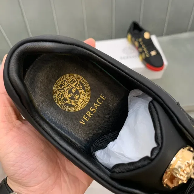 Versace Chain Reaction Medusa Monogram Lifestyle Sneakers 11