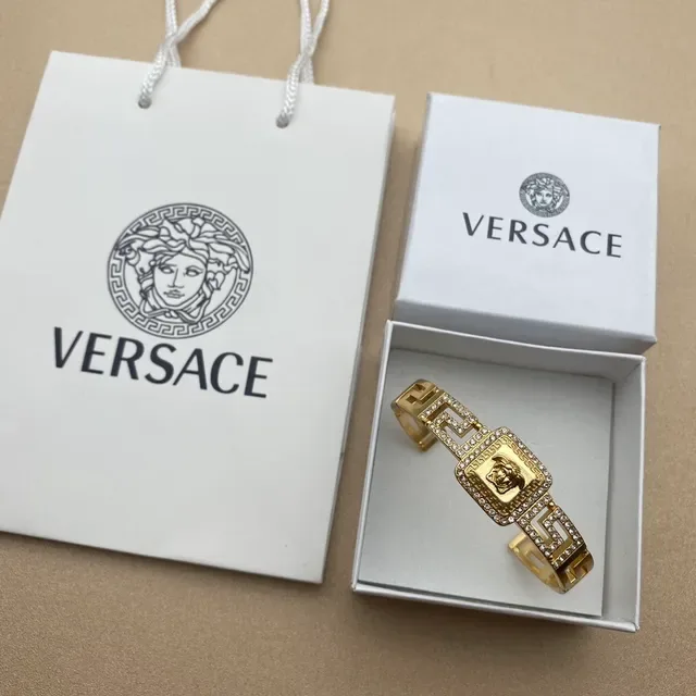 Versace Greca Odissea سوار Medusa كريستال بافيه 2