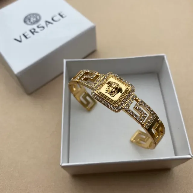 Versace Greca Odissea سوار Medusa كريستال بافيه 4