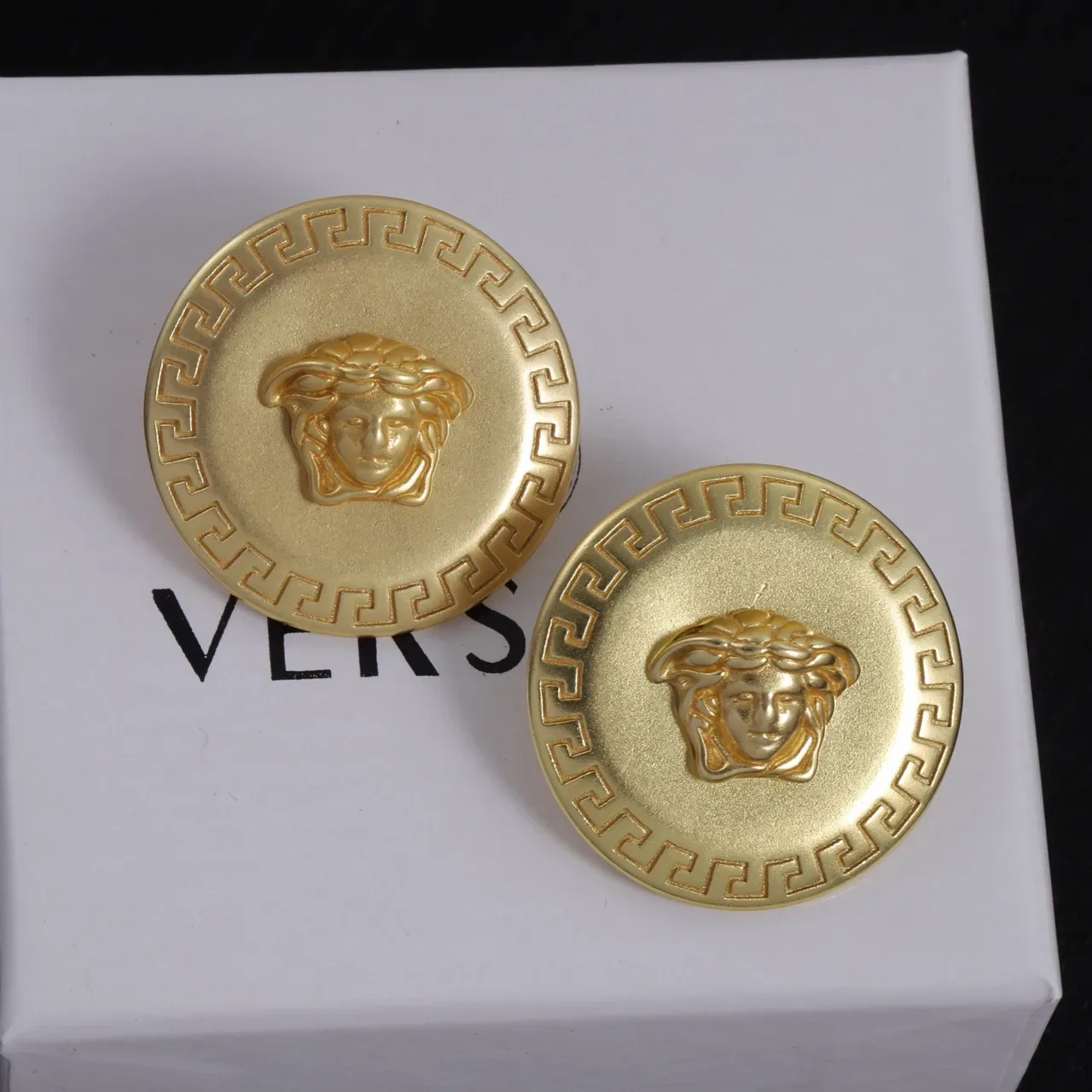 Versace Greca Odissea Boucles d'oreilles Médusa doré 5