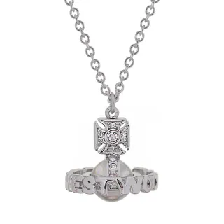 Vivienne Westwood Classic Orb Pendant Silver-Tone Necklace