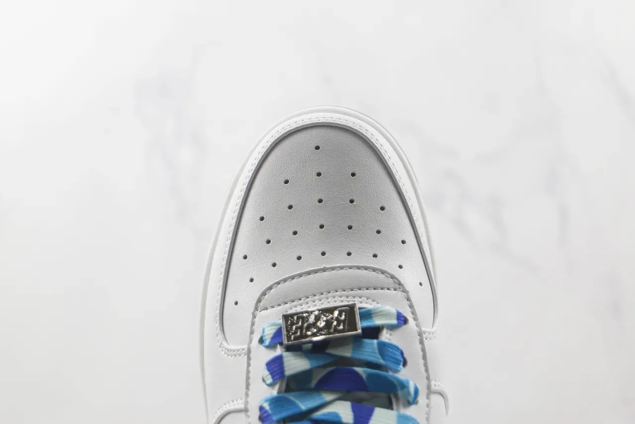 A Bathing Ape BAPE STA Branco Azul Roxo ABC Camo Tubarão Tênis lifestyle 6