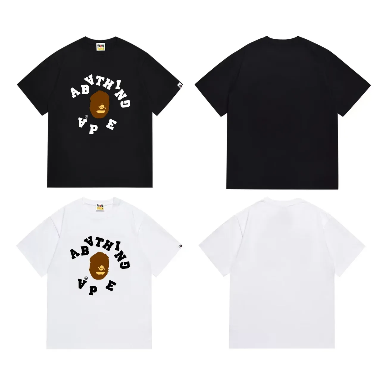 A Bathing Ape Graphic-Print Black T-Shirt 6