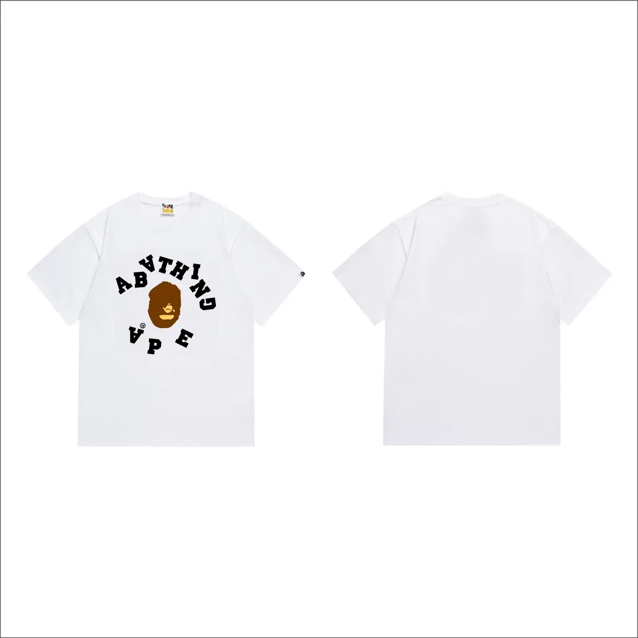 A Bathing Ape Graphic-Print Black T-Shirt 7
