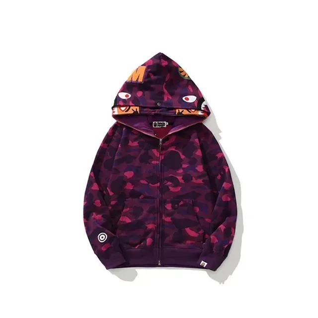 A Bathing Ape Shark Multicolor Full-Zip Hood Hoodie 3