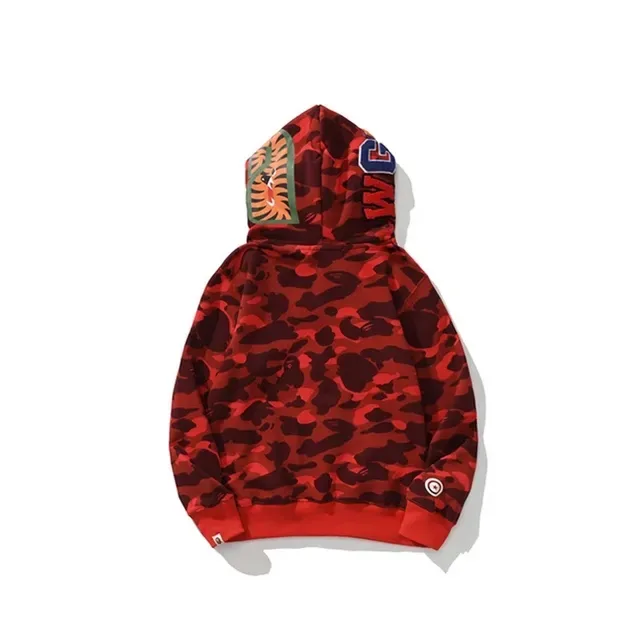A Bathing Ape Shark Multicolor Full-Zip Hood Hoodie 8