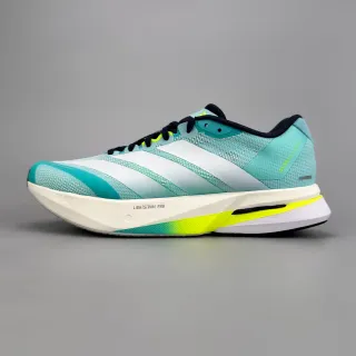 Adidas Adizero Adios Pro 3 turquesa blanco amarillo neón zapatillas de running