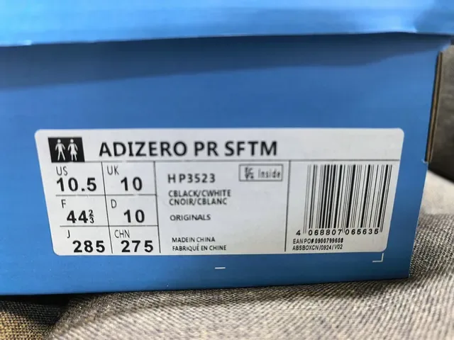 Adidas adizero Black White Silver Lifestyle Sneakers 2