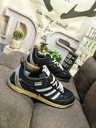 Adidas adizero Black White Silver Lifestyle Sneakers 9
