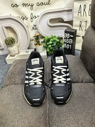 Adidas adizero Black White Silver Lifestyle Sneakers 10
