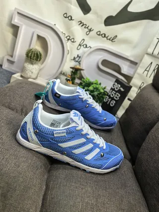 Adidas adizero Blue White Lifestyle Sneakers 9