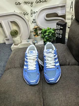 Adidas adizero Blue White Lifestyle Sneakers 10