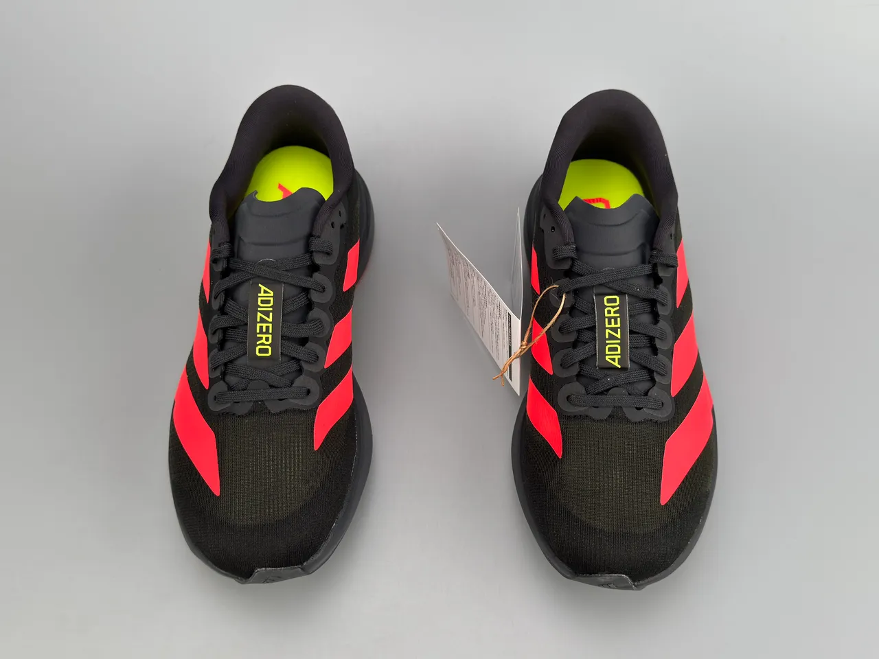 Adidas Adizero Evo SL Zapatos de correr negros rojos 9