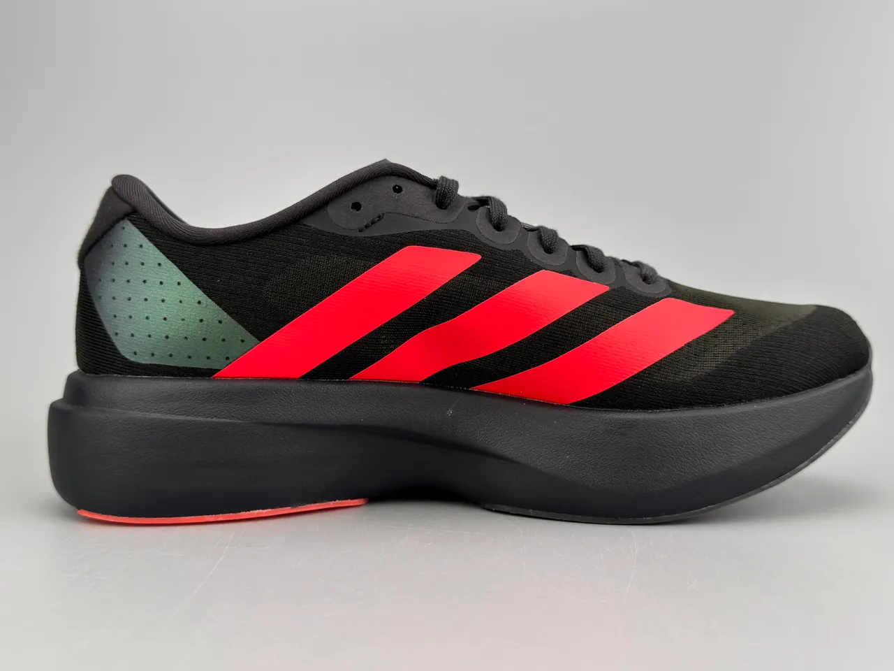 Adidas Adizero Evo SL Zapatos de correr negros rojos 10