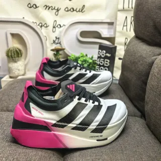 Adidas Adizero Lightstrike Pro White Black Pink zapatillas para correr