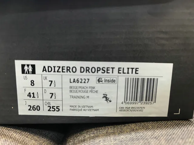 Adidas Adizero Lightstrike Pro White Black Pink zapatillas para correr 2