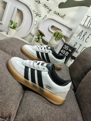 Adidas Benito White Black Gum Lifestyle Sneakers 7