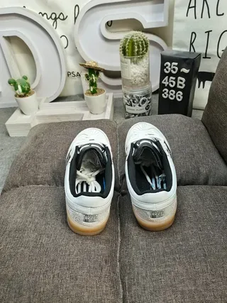 Adidas Benito White Black Gum Lifestyle Sneakers 8