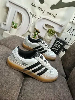 Adidas Benito White Black Gum Lifestyle Sneakers 9