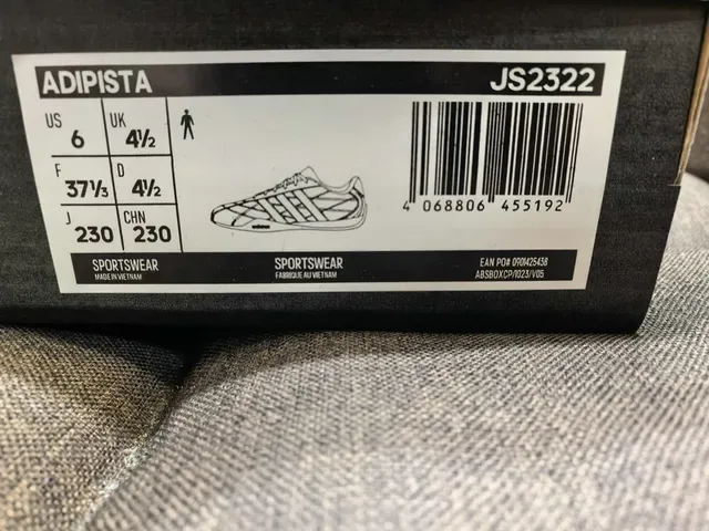 Adidas Black White Low-Top Quilted Toe Sneakers 2