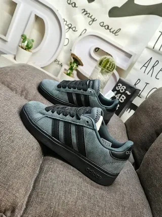 Adidas Campus White Multicolor Low-Top Three-Stripe Side Panel Lifestyle Sneakers 17