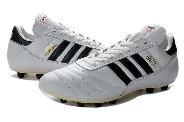 Adidas Copa Mundial blanc noir or Firm-Ground chaussures de football 4