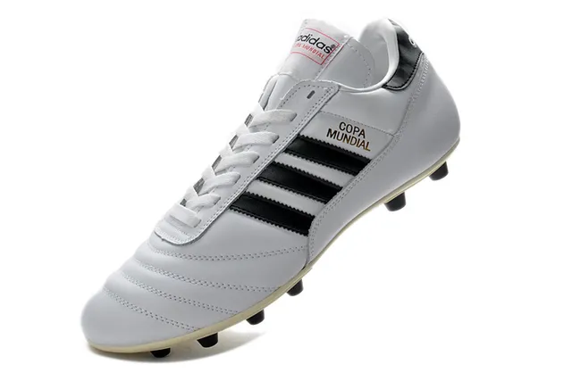 Adidas Copa Mundial blanc noir or Firm-Ground chaussures de football 8