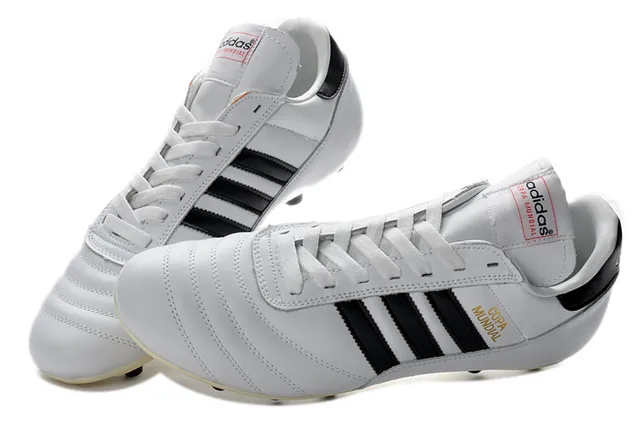 Adidas Copa Mundial blanc noir or Firm-Ground chaussures de football 10