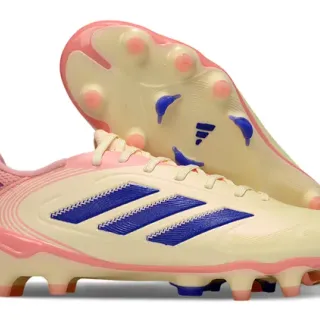 Adidas Copa Pure Pink and Cream Firm-Ground Soccer Shoes