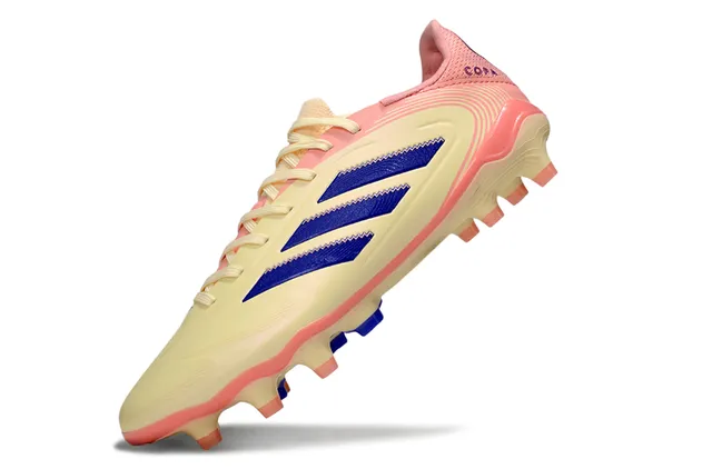 Adidas Copa Pure Pink and Cream Firm-Ground Soccer Shoes 3