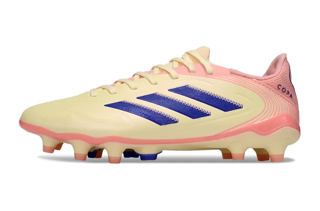 Adidas Copa Pure Pink and Cream Firm-Ground Soccer Shoes 7