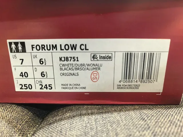 Adidas Forum Low Off-White Brown Red Lifestyle Sneakers 2