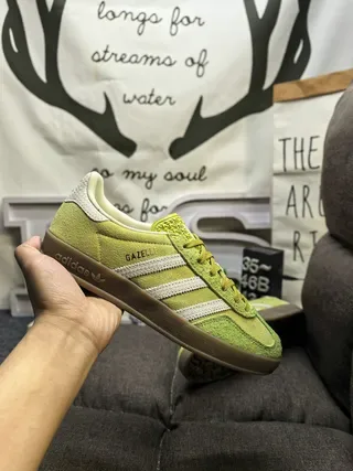 Adidas Gazelle नींबू हरा चीमोइस लाइफस्टाइल स्नीकर 5