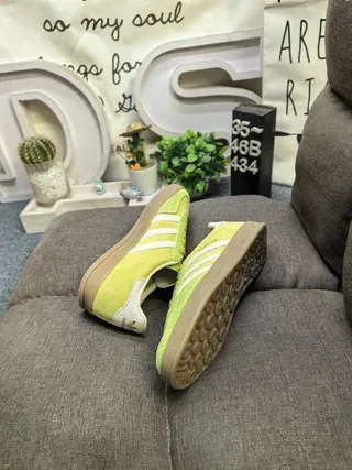 Adidas Gazelle नींबू हरा चीमोइस लाइफस्टाइल स्नीकर 6