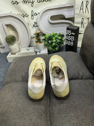 Adidas Gazelle Mustard Yellow Suede Lifestyle Sneakers 8