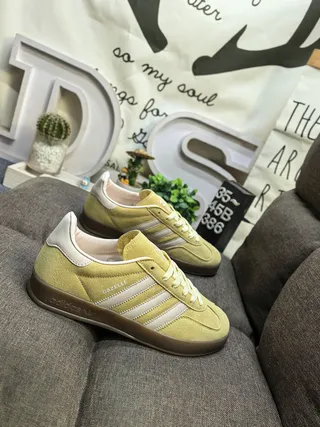 Adidas Gazelle Mustard Yellow Suede Lifestyle Sneakers 9