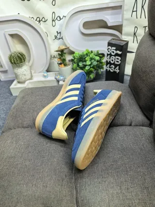 Adidas Gazelle Navy and Yellow Lifestyle Sneakers 6