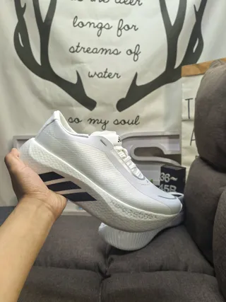 Adidas Hyperboost White Lifestyle Sneakers 15
