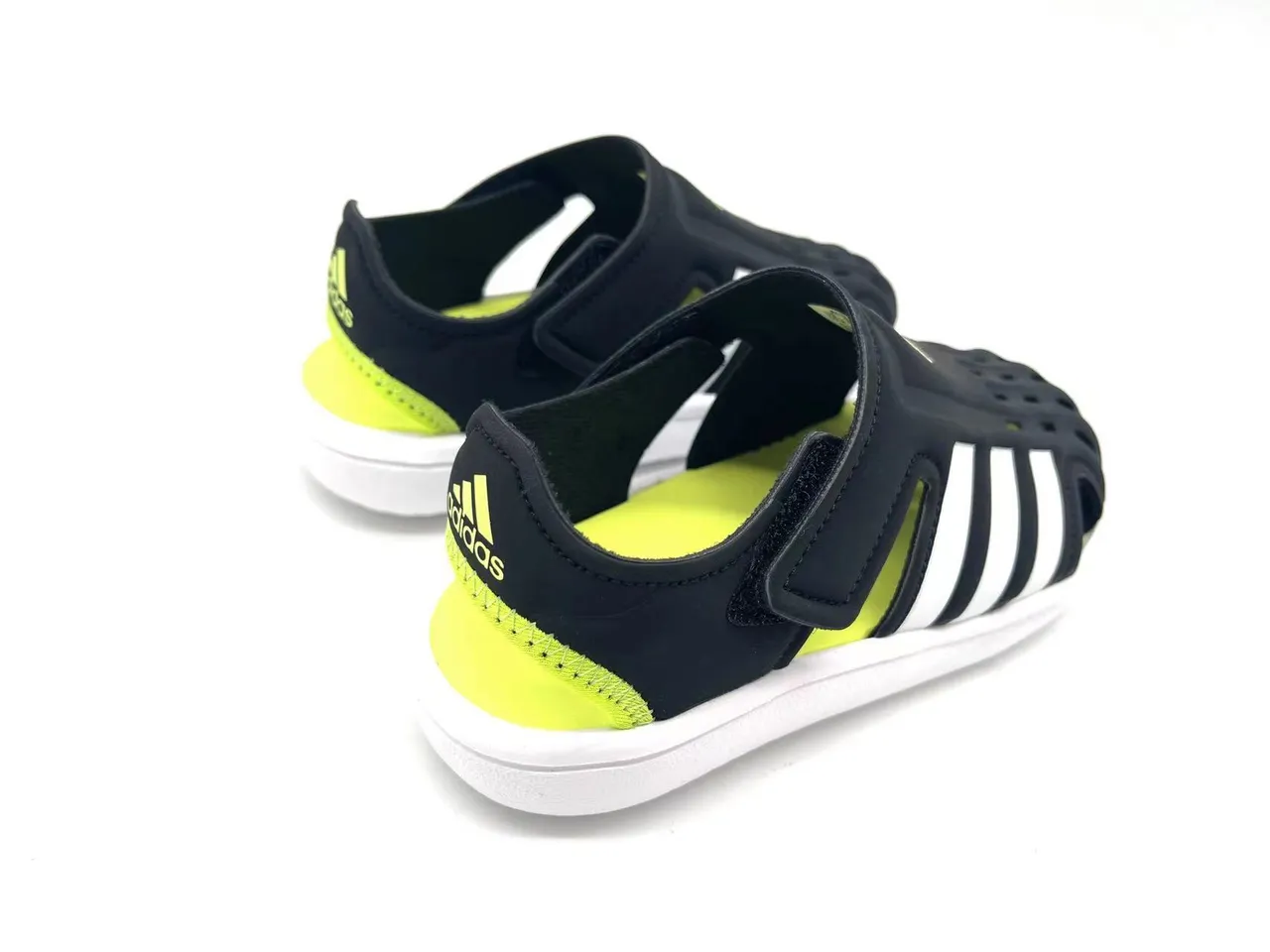 Adidas Kids Perforated Slip-On Clogs 18
