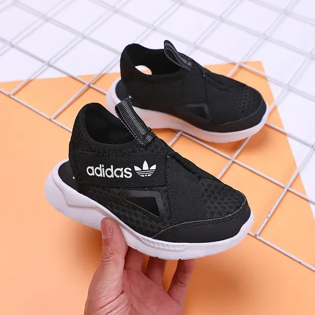 Adidas Kids Slip-On Mesh Strap Lifestyle Sneakers 7
