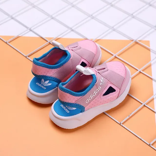 Adidas Kids Slip-On Mesh Strap Lifestyle Sneakers 12